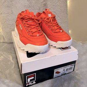 Fila Disruptor II Premium Orange Size 8